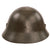 Original Imperial Japanese Army WWII Type 90 Last Ditch Helmet with Painted Kanji Under Rim - Liner & Chinstrap