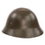Original Imperial Japanese Army WWII Type 90 Last Ditch Helmet with Painted Kanji Under Rim - Liner & Chinstrap