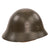 Original Imperial Japanese Army WWII Type 90 Last Ditch Helmet with Painted Kanji Under Rim - Liner & Chinstrap