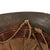 Original Imperial Japanese Army WWII Type 90 Last Ditch Helmet with Painted Kanji Under Rim - Liner & Chinstrap