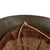 Original Imperial Japanese Army WWII Type 90 Last Ditch Helmet with Painted Kanji Under Rim - Liner & Chinstrap
