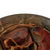 Original WWII Japanese Special Naval Landing Forces (SNLF) Helmet with Metal Badge Insignia & Liner - Partial Chinstrap Original Items