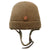 Original Japanese WWII Imperial Japanese Army Tanker Helmet with Markings - Heavy Service Wear Original Items