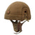 Original Japanese WWII Imperial Japanese Army Tanker Helmet with Markings - Heavy Service Wear Original Items