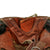 Original Japanese WWII Imperial Japanese Army Tanker Helmet with Markings - Heavy Service Wear Original Items