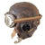 Original British WWII RAF Type C Leather Flying Helmet with Post-WWII RAF Mk VII Style Flying Goggles by Stadium - Great Display Set Original Items