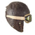 Original German WWII Luftwaffe LKpW101 Leather Winter Flying Helmet with Goggles - RBNr-Marked - Size 55 Original Items