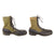 Original U.S. Vietnam War Jungle Boots - Rare 2nd Pattern - Size 11N - Dated October 1965