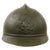 Original Rare Russian WWI 2nd Issue M-1915 French Adrian Helmet with Russian Plate & Liner - Painted Green Original Items