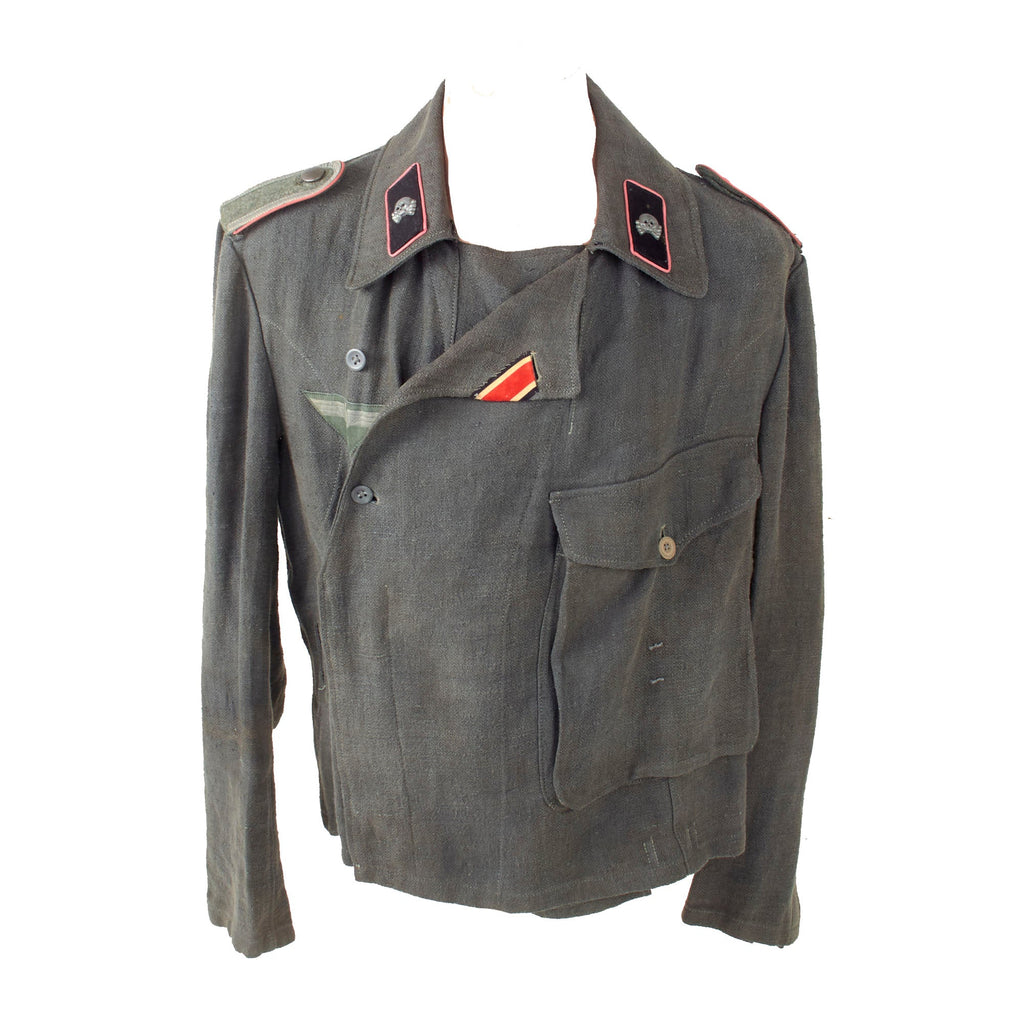 Original German WWII Rare Heer HBT Panzer Wrapper Unteroffizier NCO Un ...