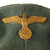 Original German WWII Kriegsmarine Coastal Artillery EM/NCO Schirmmütze Visor Crush Cap with Leather Brim Original Items