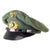 Original German WWII Kriegsmarine Coastal Artillery EM/NCO Schirmmütze Visor Crush Cap with Leather Brim Original Items