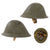 Original U.S. WWI Rare 1918 Experimental "Liberty Bell" Helmet with M1917 Style Liner & Canvas Chinstrap Original Items