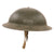 Original U.S. WWII Complete M1917A1 Kelly Helmet with Textured Paint - Stamped with Company Logo from WWII Period