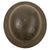 Original U.S. WWII Complete M1917A1 Kelly Helmet with Textured Paint - Stamped with Company Logo from WWII Period
