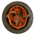 Original U.S. WWII Complete M1917A1 Kelly Helmet with Textured Paint - Stamped with Company Logo from WWII Period