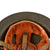 Original U.S. WWII Complete M1917A1 Kelly Helmet with Textured Paint - Stamped with Company Logo from WWII Period