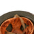 Original U.S. WWII Complete M1917A1 Kelly Helmet with Textured Paint - Stamped with Company Logo from WWII Period