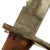 Original German WWI M1898/05 A/a Butcher Sawback Bayonet with "High Horns" by Erfurt with Scabbard - Dated 1914 Original Items