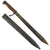 Original German WWI M1898/05 n/A Butcher Bayonet with Steel Scabbard by Mauser - Dated 1917 Original Items
