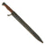 Original German WWI M1898/05 n/A Butcher Bayonet with Steel Scabbard by Mauser - Dated 1917 Original Items