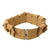 DRAFT Original U.S. WWI Mills Eagle Snap Ten Pocket Khaki Medical Bandage Belt - Dated July 1918 Original Items