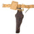 Original U.S. WWI Era Marine Corps Belt Rig with M1912 Colt 1911 USMC Swivel Holster & Named USMC-Marked Canteen Cover - Dated March 1917 Original Items