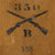 Original U.S. WWI Unit-Marked Field Gear Lot - M1910 Cartridge Belt Stenciled to African American 349th Field Artillery, Shovel Cover Marked to 350th Infantry, M1910 Cavalry Canteen Cover Marked to 6th Cavalry - 7 Items Total Original Items
