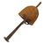 Original U.S. WWI M1912 Experimental Entrenching Shovel with Picket Pin and Unit-Marked Carrier Original Items