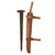 Original U.S. WWI M1912 Cavalry Picket Pin with Leather Scabbard Original Items