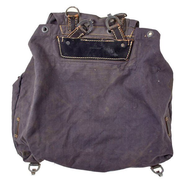 Original German WWII Tornister 34 Cowhide Backpack with Shoulder Straps ...