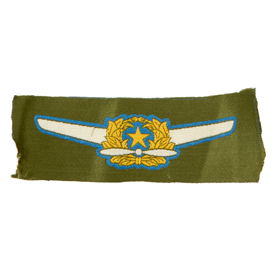 Original Japanese WWII Imperial Japanese Army Air Service Pilot Wings Badge Original Items