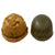 Original U.S. Vietnam War USMC M1 Helmet With Mitchell Pattern Camouflage Helmet Cover, M-151 "Mutt" Inner Tube Band and Liner Original Items