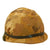 Original U.S. Vietnam War USMC M1 Helmet With Mitchell Pattern Camouflage Helmet Cover, M-151 "Mutt" Inner Tube Band and Liner Original Items