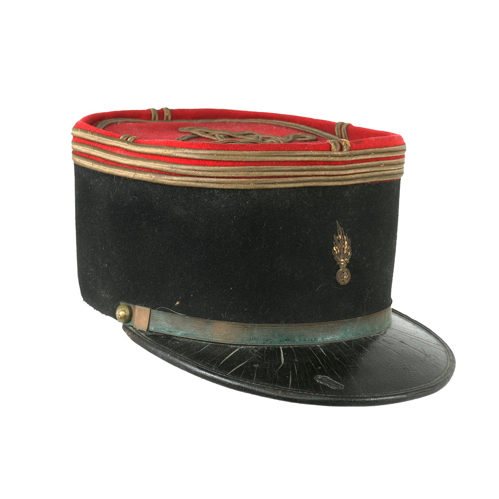 Original French WWI Private Purchase Infantry Officer Captain’s Kepi Original Items
