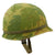 Original U.S. Vietnam War M1 Helmet with 1970-Dated Camouflage Cover and Liner Original Items