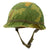 Original U.S. Vietnam War M1 Helmet with 1970-Dated Camouflage Cover and Liner Original Items
