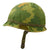 Original U.S. Vietnam War M1 Helmet with 1970-Dated Camouflage Cover and Liner Original Items