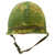 Original U.S. Vietnam War M1 Helmet with 1970-Dated Camouflage Cover and Liner Original Items
