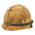 Original U.S. Vietnam War M1 Helmet with Mitchell Camouflage Cover and Drill-Instructor Marked Liner Original Items