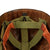 Original U.S. Vietnam War M1 Helmet with Mitchell Camouflage Cover and Drill-Instructor Marked Liner Original Items
