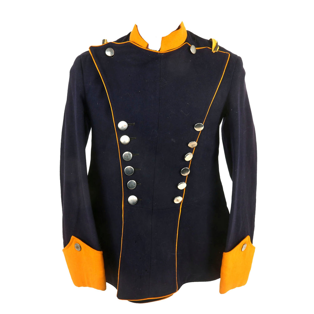 Original Imperial German Pre-WWI Prussian Schleswig-Holstein Uhlan Regiment Number 15 Ulanka Enlisted Tunic Original Items