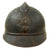 Original French WWI Issue Model 1915 Adrian Helmet Shell in Horizon Blue with Infantry RF Badge Original Items