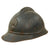 Original French WWI Issue Model 1915 Adrian Helmet Shell in Horizon Blue with Infantry RF Badge Original Items