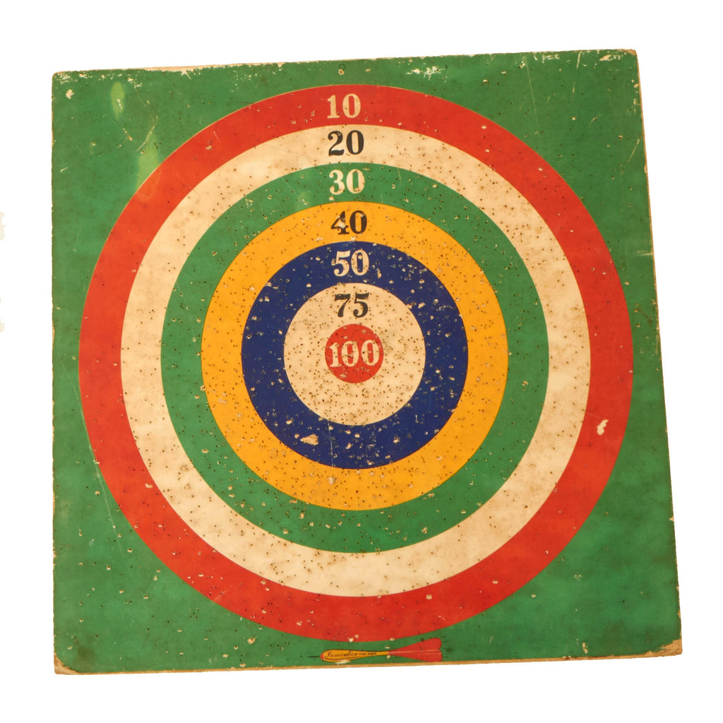 Original U.S. WWII Anti-Axis Tojo Double-Sided Dart Board by Innovatio ...