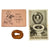 Original U.S. WWII Anti-Axis Propaganda Set - "Right in Der Fuehrer's Eye" Gag and "The Bowl Gazer" Postcard Original Items