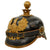 Original German WWI Prussian M1895 Artillery Pickelhaube Helmet Dated 1916 with Unit Markings - 69th Infantry Regiment - Kugelhelm Original Items