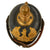 Original Imperial German WWI Named & Unit Marked Prussian Artillery Officer Model 1895 Pickelhaube Helmet - Railway Labor Company 59 - Kugelhelm Original Items