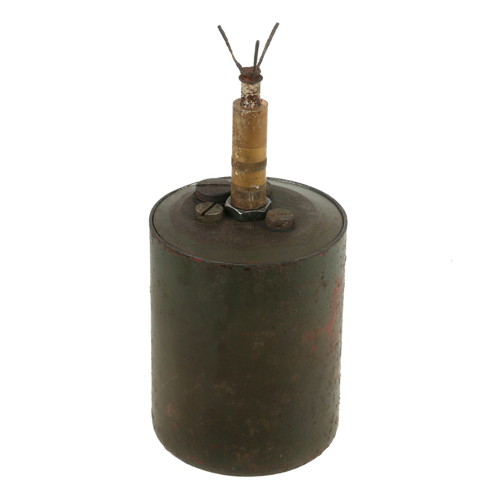 Original WWII German 1938 Dated Inert Bouncing Betty S-Mine with Pressure Fuse by Richard Rinker Original Items