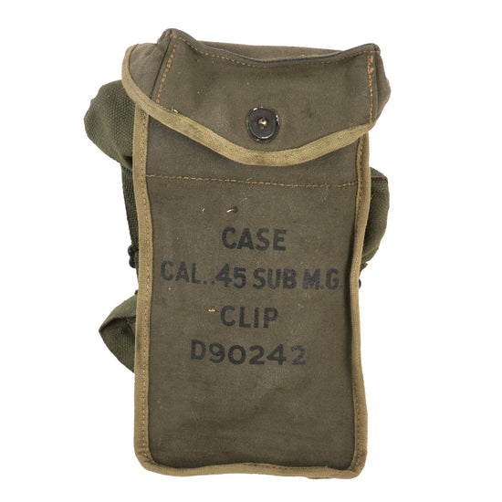 Original U.S. WWII Unissued Grease Gun Magazine Pouch NOS New Made Items